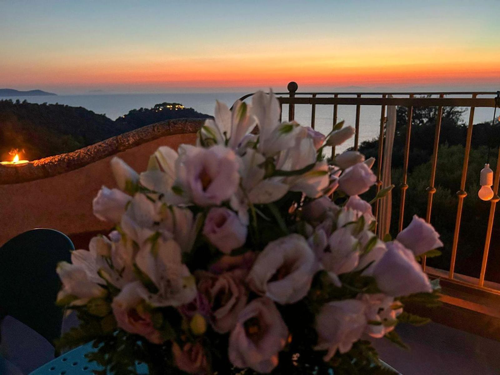 Villa Velta Sea Sunset Porto Santo Stefano  Ngoại thất bức ảnh