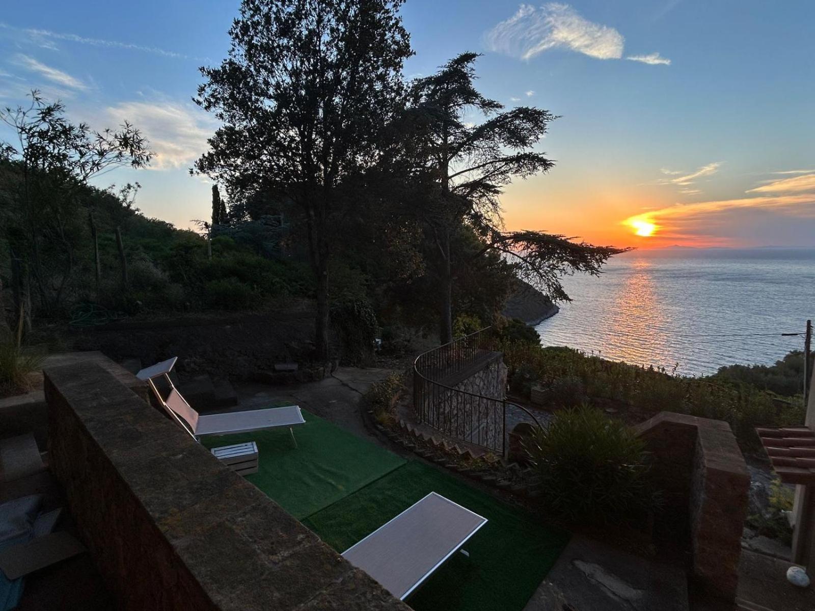 Villa Velta Sea Sunset Porto Santo Stefano  Ngoại thất bức ảnh