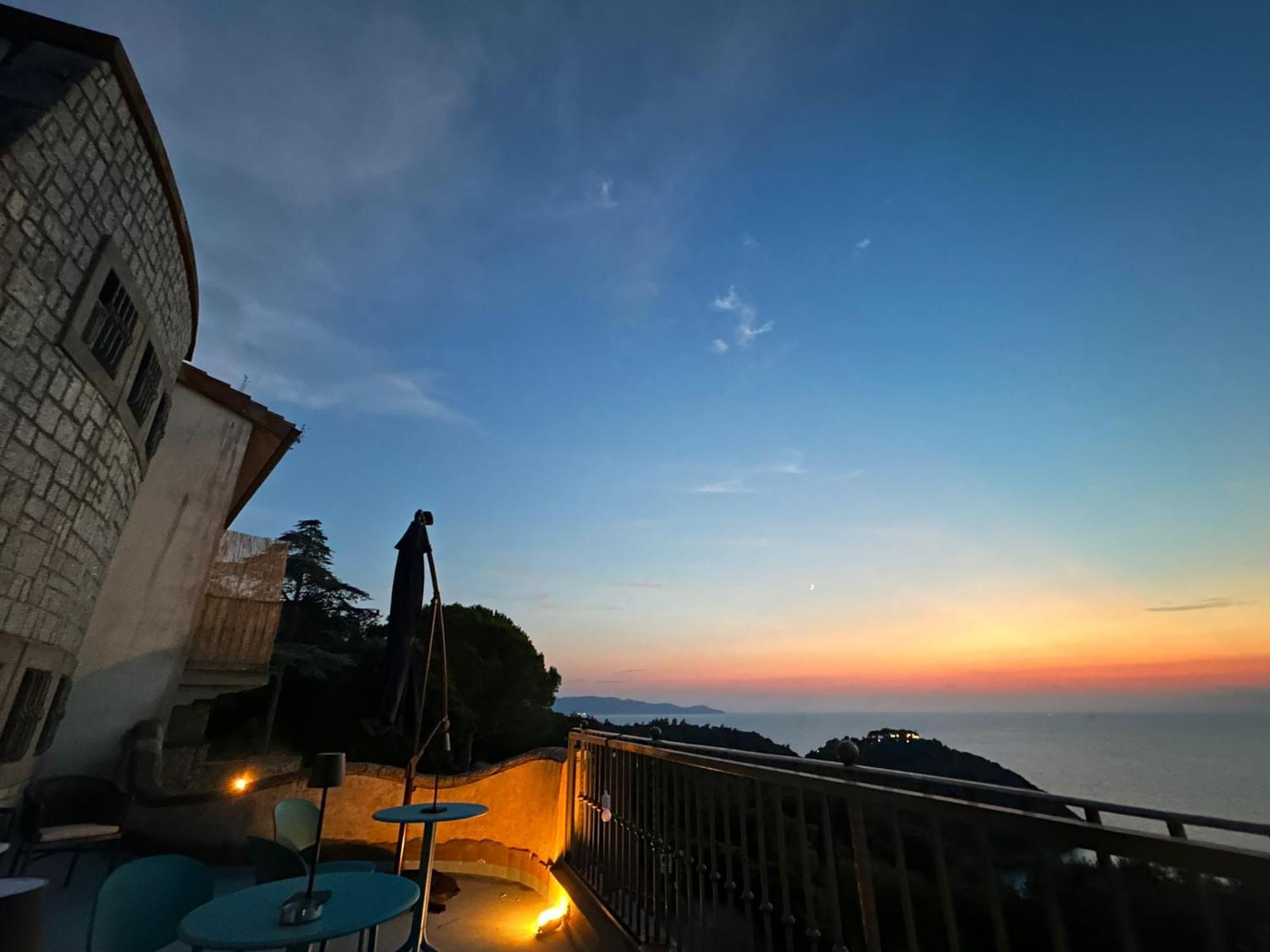 Villa Velta Sea Sunset Porto Santo Stefano  Ngoại thất bức ảnh